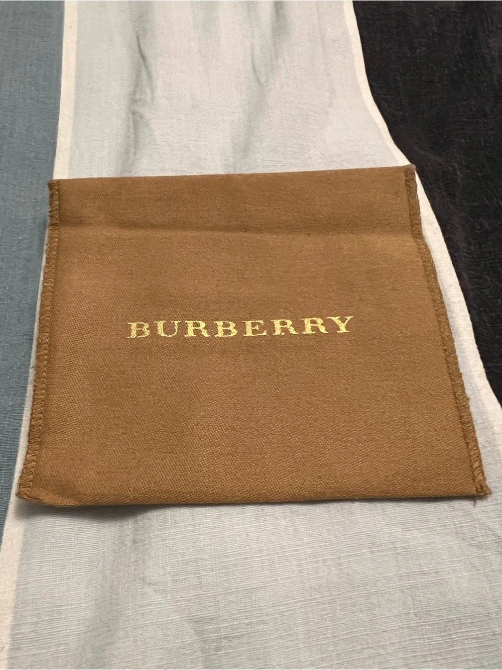 Burberry Check Compact Bi-Fold Wallet in Tan, Black and Red